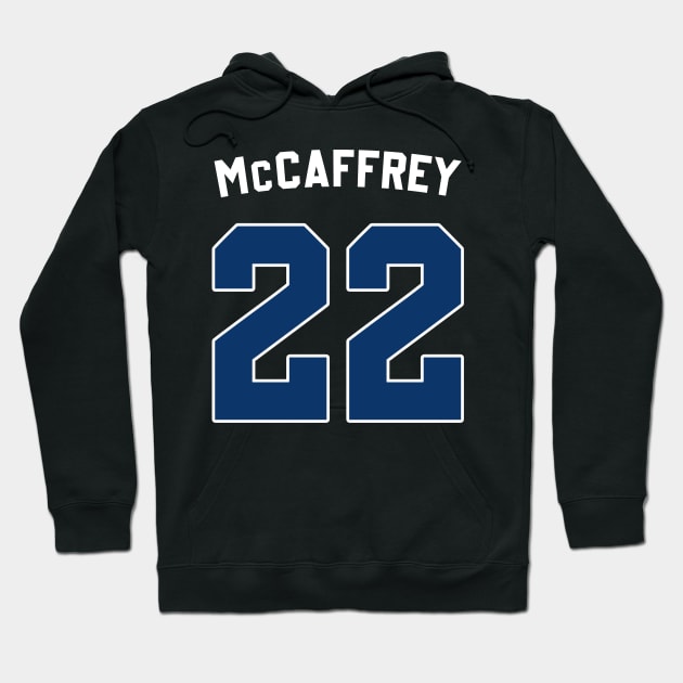 Christian McCaffrey Back Hoodie by Cabello's